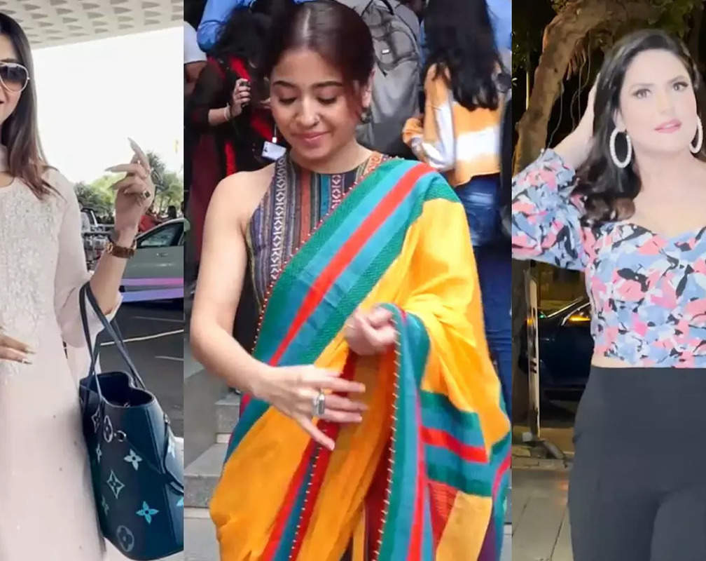 
#CelebrityEvenings: From Zareen Khan to Shweta Tripathi, Bollywood celebs spotted in Mumbai
