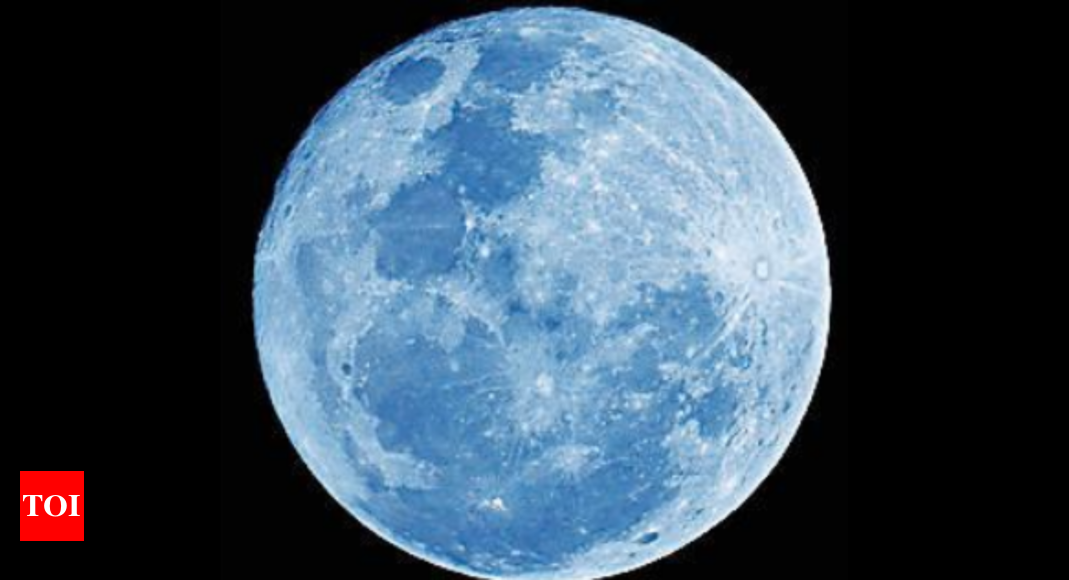 Spotlight on blue moon a week after touchdown Kolkata News Times of India