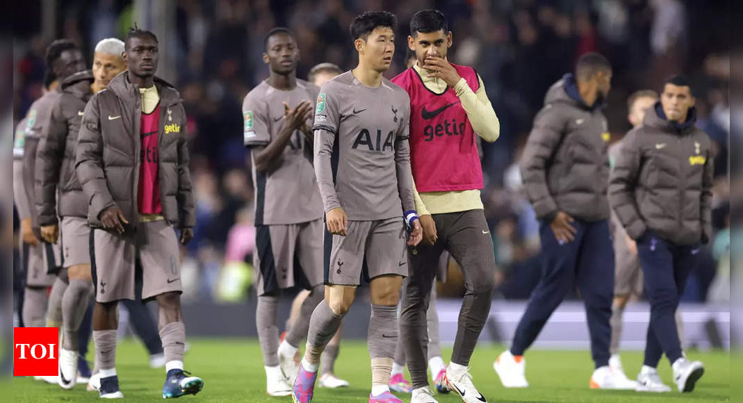 Tottenham Hotspur crash out of League Cup at Fulham | Football News – Times of India