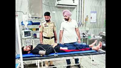 Gangster arrested after encounter in Punjab's Zirakpur