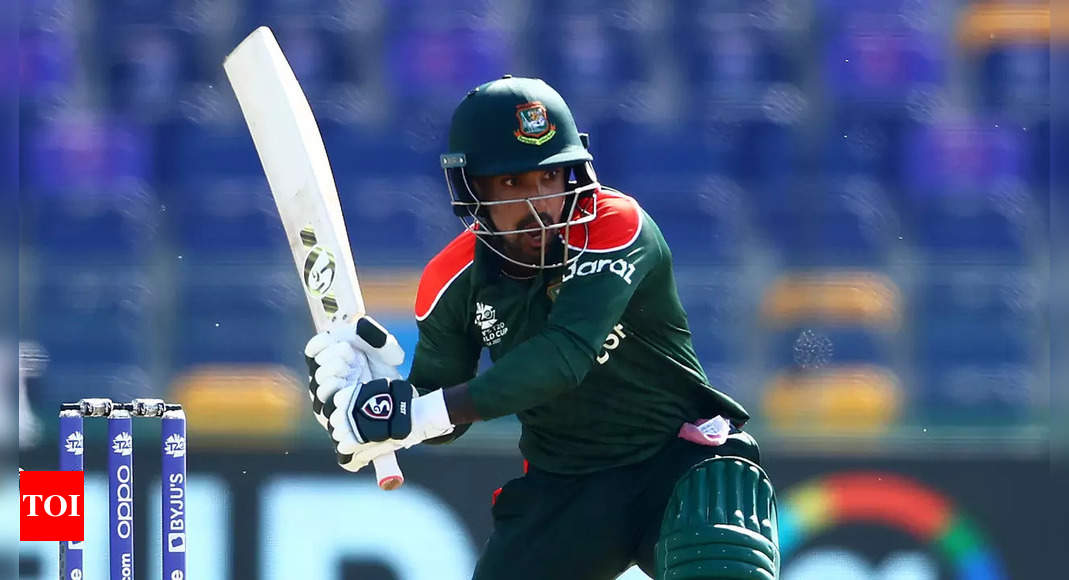 Bangladesh’s Liton Das out of Asia Cup due to viral fever | Cricket News – Times of India
