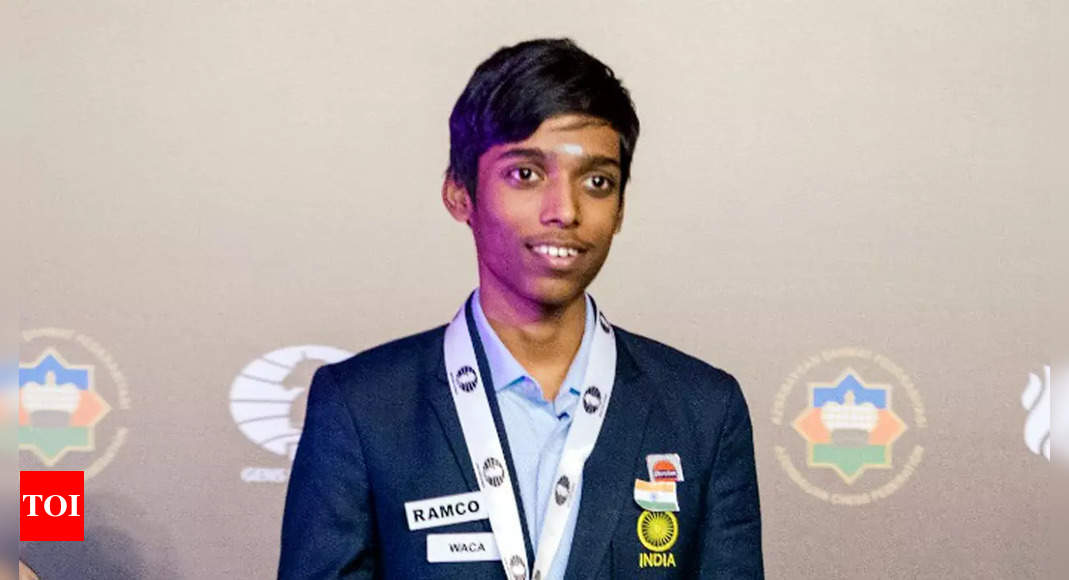 WATCH: Praggnanandhaa receives hero’s welcome after FIDE World Cup success | Chess News – Times of India