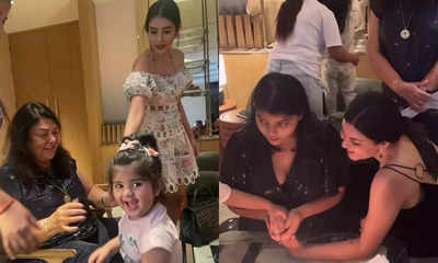 Charu Asopa and Ziana attend sister-in-law Sushmita Sen’s daughter Alisah’s birthday party