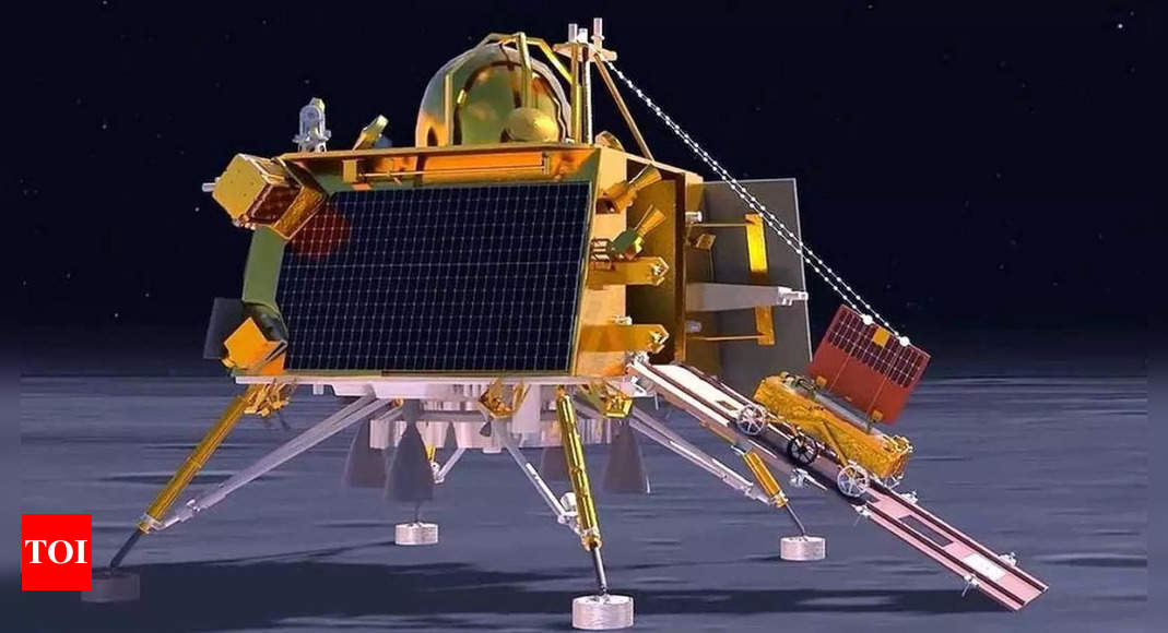 Why Chandrayaan-3’s lander is named Vikram – Times of India