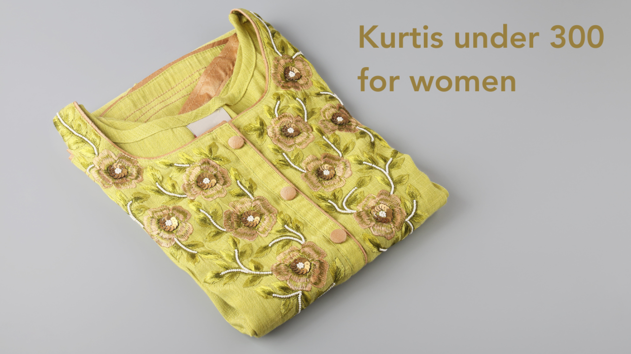 Short Kurti For Women, Embroidery Kurti Under 300-hanic.com.vn