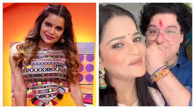 Bigg Boss 16 fame Archana Gautam visits filmmaker Sajid Khan's house to ...
