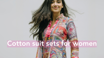 Cotton suit sets for women | - Times of India (November, 2023)