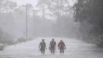 Hurricane Idalia weakens to a tropical storm after slamming Florida as a powerful hurricane