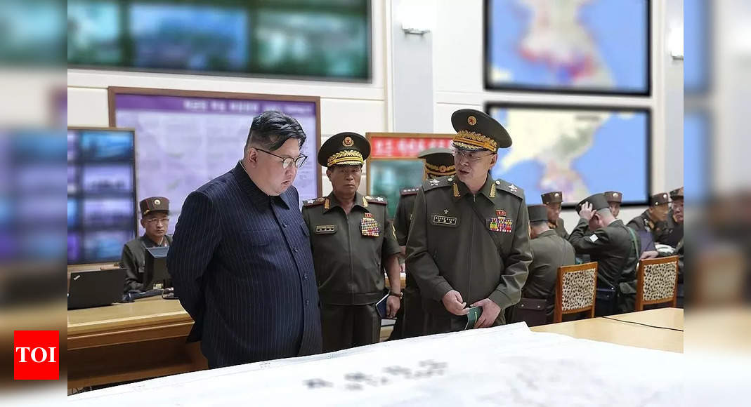 North Korea stages nuclear strike drill to protest allied exercises – Times of India