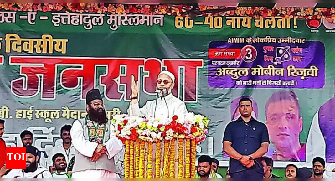 Muslim Children: Owaisi Tears Into Pm, Cm On Maiden Rally In Giridih ...