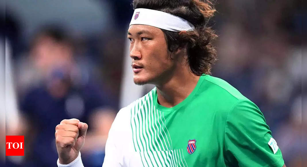 Zhang Zhizhen makes history by sending Casper Ruud out of US Open | Tennis News – Times of India