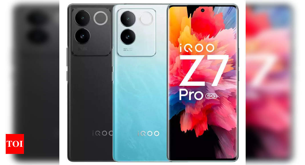 iQoo Z7 Pro with 64MP camera, 66W fast charging support launched in India: Price, specs and more – Times of India