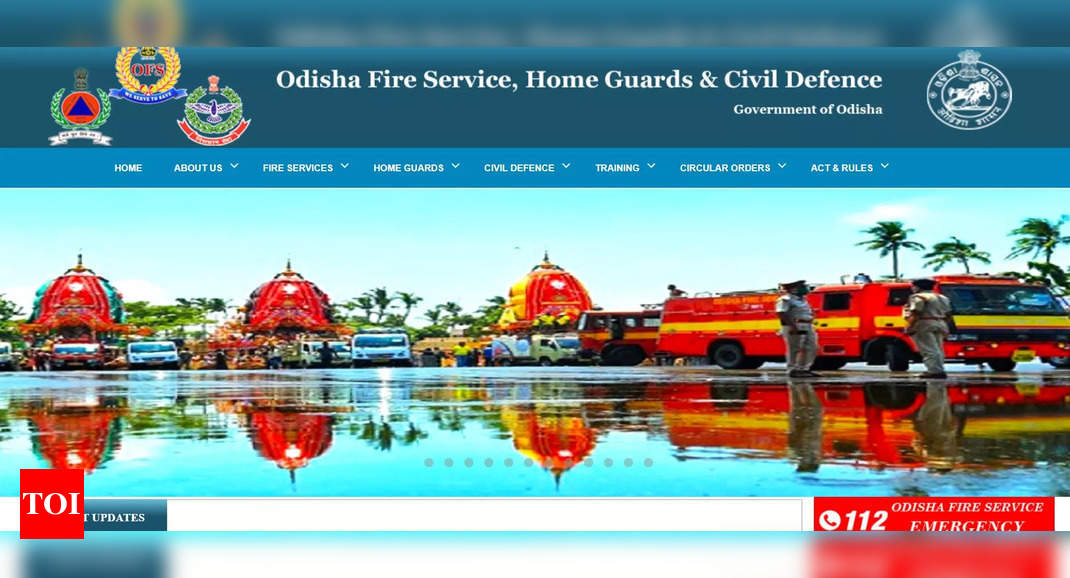 DIRECTORATE GENERAL FIRE SERVICES, HOME GUARDS & CIVIL DEFENCE, ODISHA