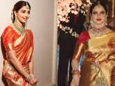 ​10 ways to style a Kanjeevaram sari