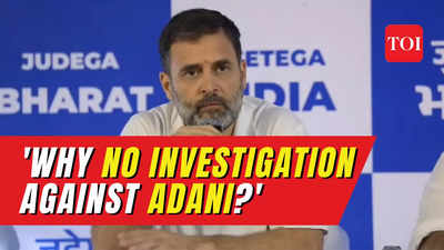 Rahul Gandhi demands JPC to probe fresh 'round tripping' allegations against Adani group