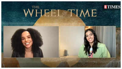Zoe Robbins and Madeleine Madden on The Wheel of Time 2: Nice to have a costume change, we were like the Simpsons