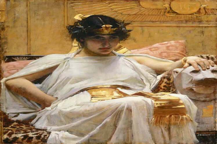 Cleopatra and Mark Antony