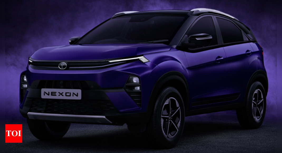 Tata Nexon facelift revealed: Most tech-loaded sub-4m SUV with new radical design