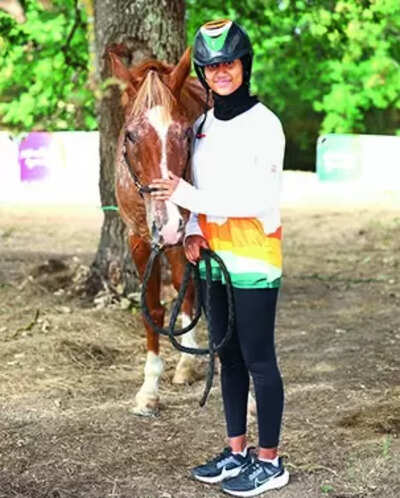 Equestrian Sports: Tirur Native Anjum Is India’s 1st Female Rider In ...