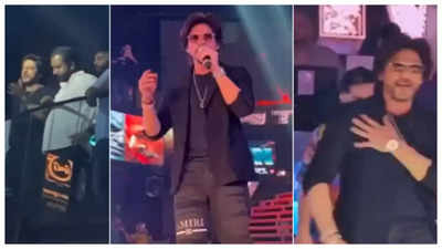 'Jawan': Shah Rukh Khan sets the dance floor on fire as he grooves to 'Zinda Banda' and 'Chaiyya Chaiyya' at a club in Dubai - WATCH videos