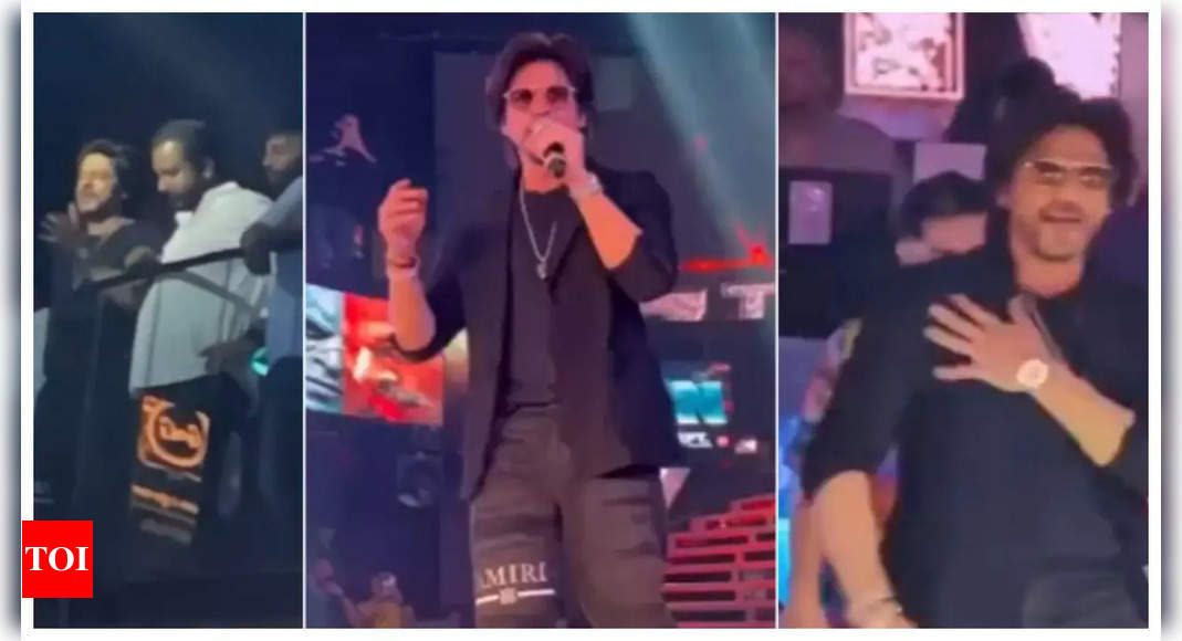 Jawan Shah Rukh Khan Sets The Dance Floor On Fire As He Grooves To Zinda Banda And Chaiyya 