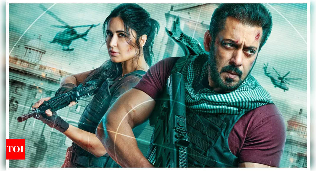 Tiger 3 First Look Armed With Guns Salman Khan And Katrina Kaif Look