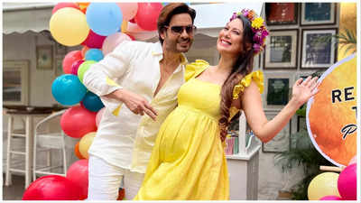 Pics! Our baby shower party was a lot of fun: Keith Sequeira and Rochelle Rao