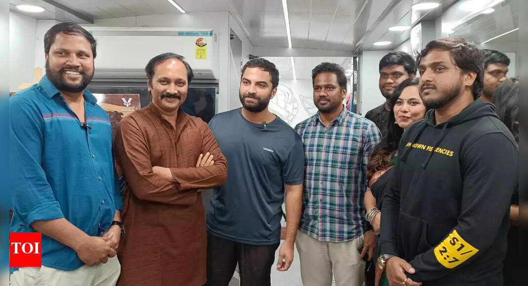 Vishwak Sen launches the trailer of 'Krishna Ghattam'; the film gears