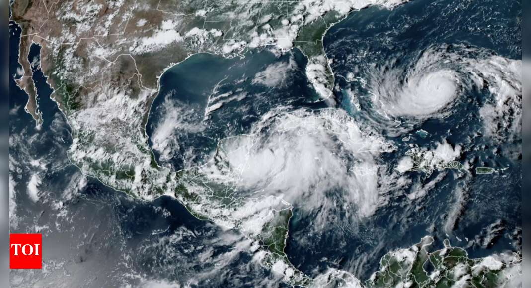 US news live updates Tropical storm Gert to be absorbed by Idalia