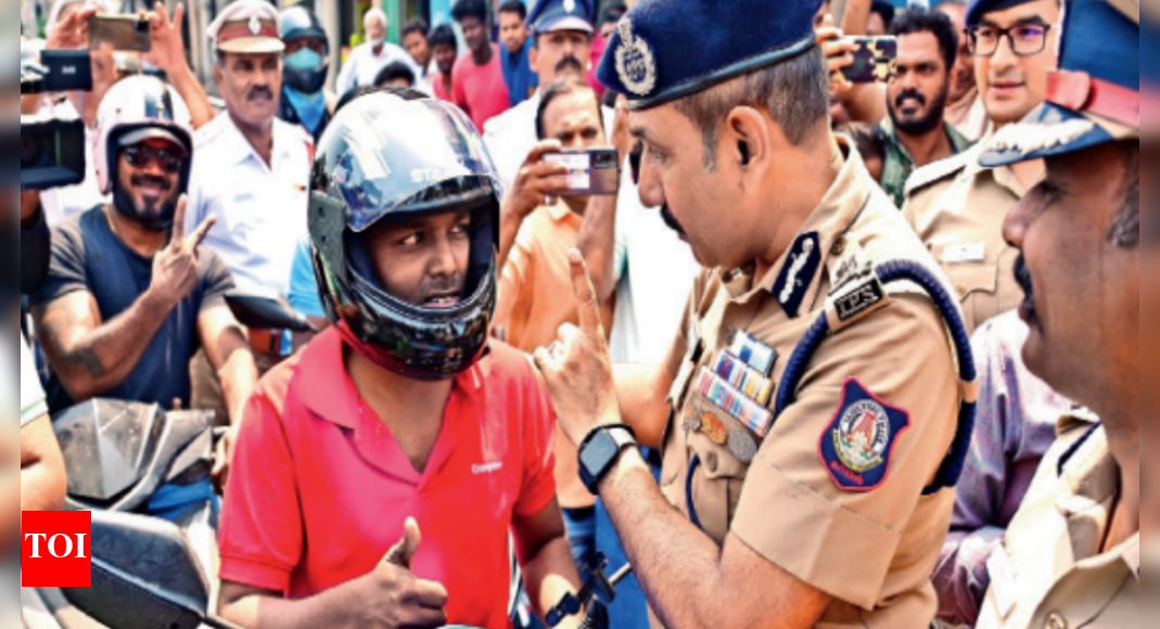 Strict enforcement of helmet rule pays off in Chennai, number of deaths