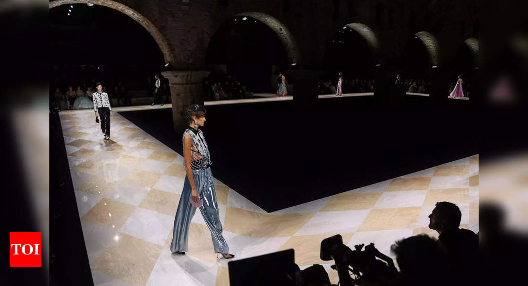 Giorgio Armani presents cinema-inspired fashion show in Venice