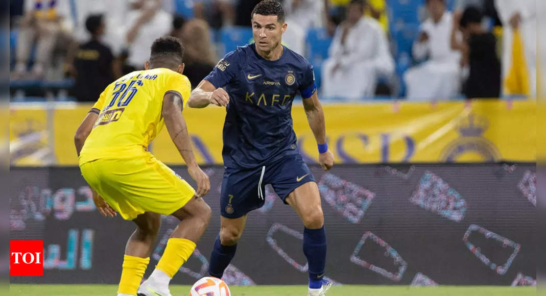 Cristiano Ronaldo scores 4 goals in Saudi Pro League game