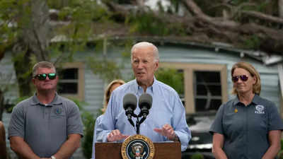 Your nation has your back, Biden tells Idalia's Florida victims; DeSantis rejects meeting with him
