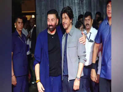 Shah Rukh Khan and Sunny Deol end feud and reunite at ‘Gadar 2’ success bash