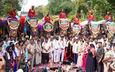 Gajapayana sets the ball rolling for Dasara celebrations