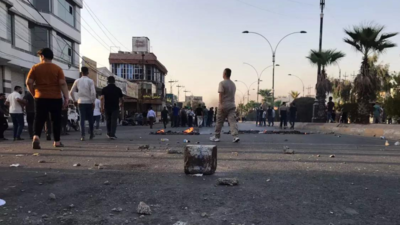 Security forces deploy in Iraqi oil city after four protesters killed in ethnic clashes – Times of India