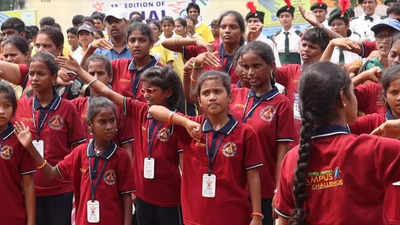 Special olympics: More than 500 specially-abled children participate from four districts of Andhra Pradesh