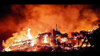 9 houses gutted, 12 families rendered homeless in Shimla
