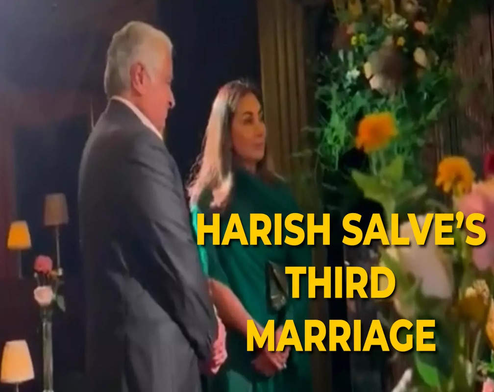 
Video: 68-year-old Harish Salve gets married for the 3rd time in a lavish ceremony
