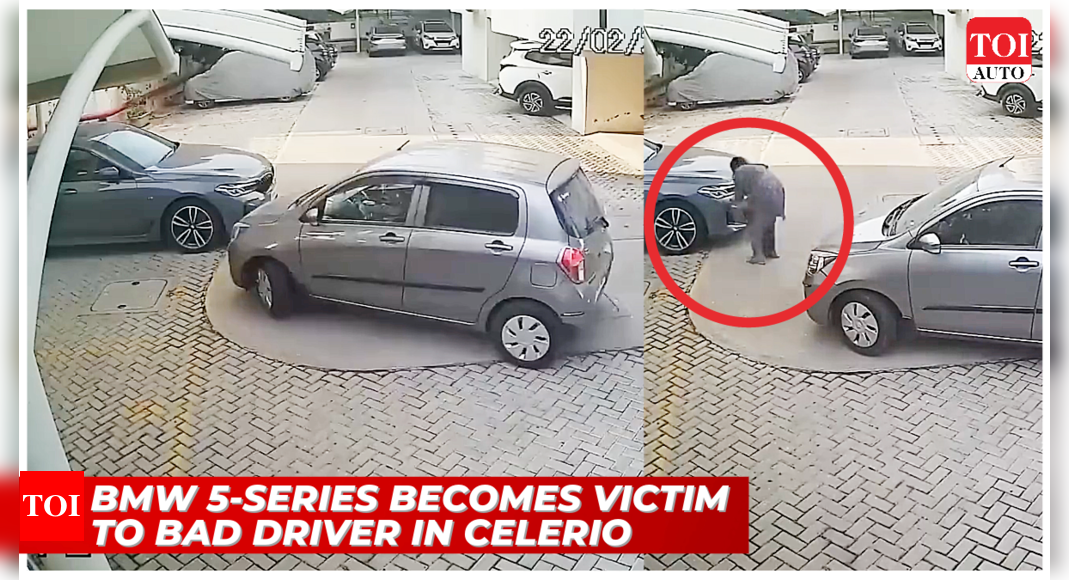 Celerio vs BMW 5-series: In a world of reverse, driver chose to push, video viral