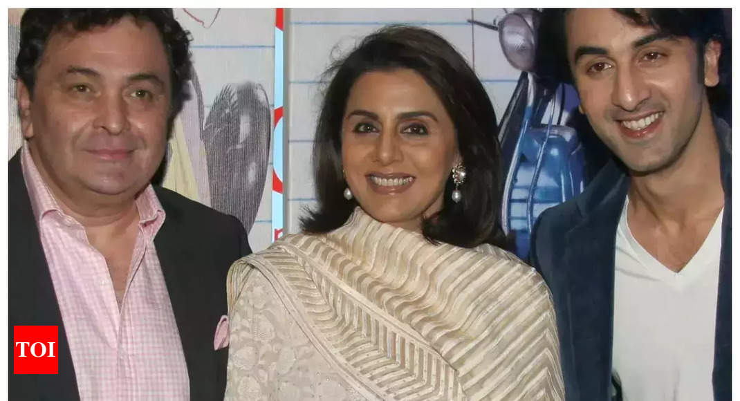 Neetu share 'like father like son' video comparing Rishi, Ranbir