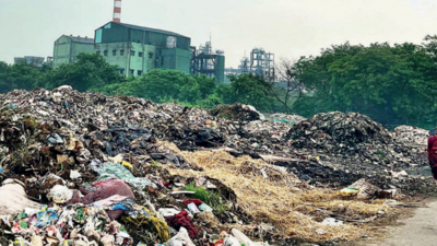 Another waste dump comes up in Gzb, now near ABES College