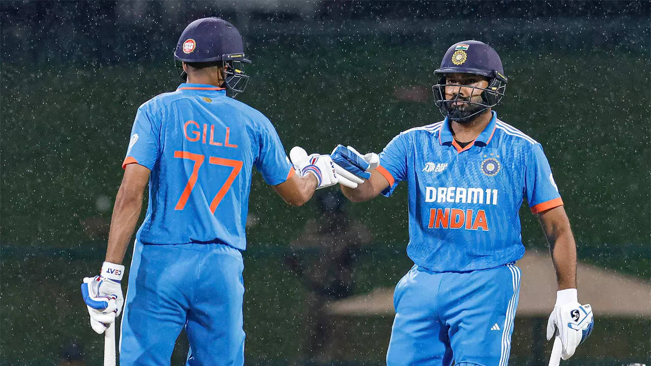 India vs Nepal Live Score, Asia Cup 2023: Rohit, Gill fire brisk fifties as India close in - The Times of India