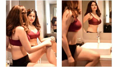 Ayushi Tiwari's bathroom pictures went viral on the internet!