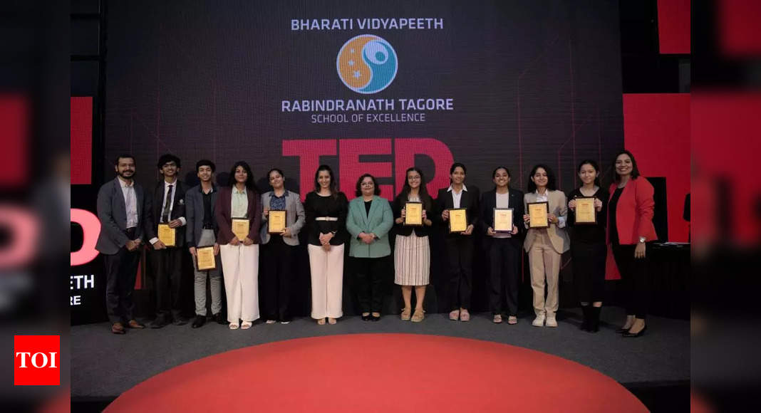 9 students of BVRTSE present at TED Ed – Times of India