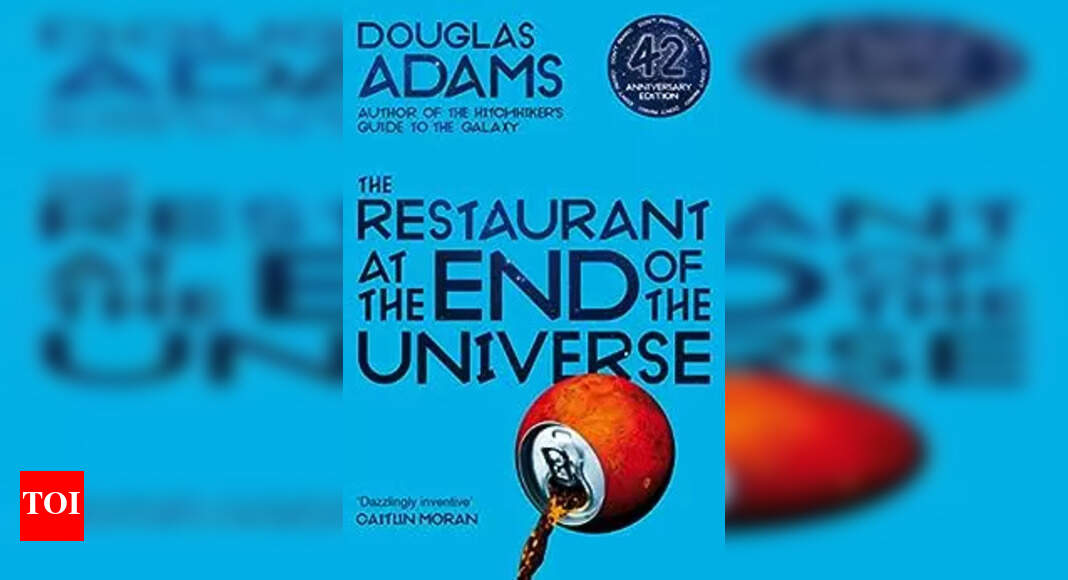 'The restaurant at the end of the universe' First line is a reflection of cosmic controversies
