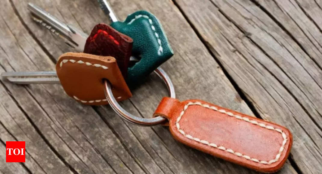 Best Leather Keychain for Car  - Times of India (February, 2024)