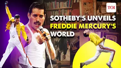 Freddie Mercury: Sotheby's reveals rock legend Freddie Mercury's private  world, Indian roots - Times of India