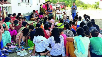 Students turn teachers for children in Manipur camps