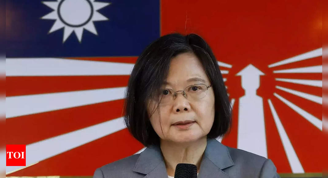 Taiwan President Visit: Taiwan President Leaves For Visit To Last ...